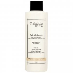 Image of Christophe Robin Moisturising Hair Oil with Lavender (150ml)