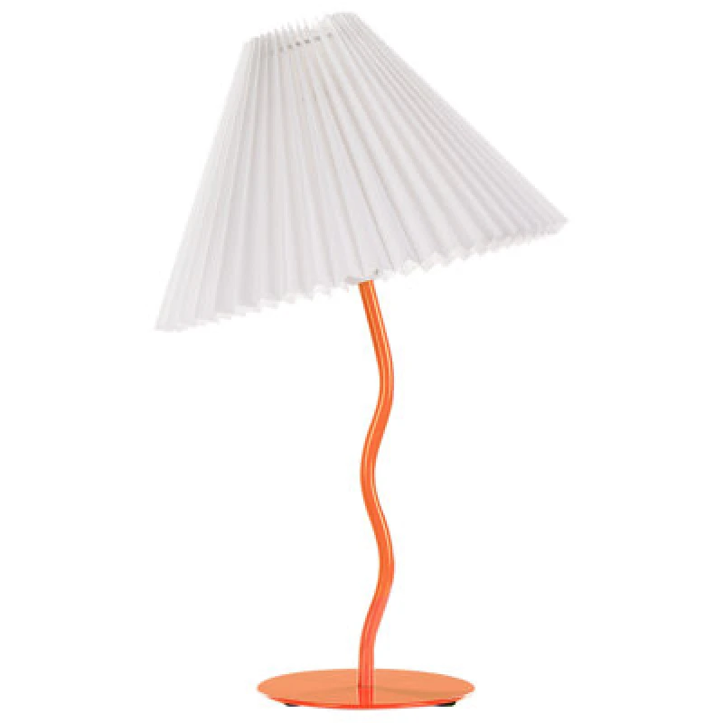 Image of Beliani Table Lamp Alwero Metal Orange