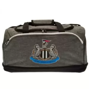Image of Newcastle United FC Premium Holdall (One Size) (Grey)