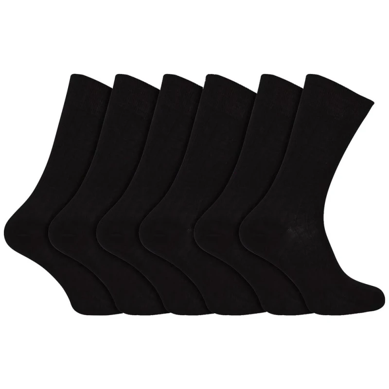 Image of Sock Snob 12 Pack 100% Egyptian Cotton Socks - 6-8 UK