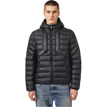 Image of Diesel W-Dwain Puffer S14 - Black 9XX