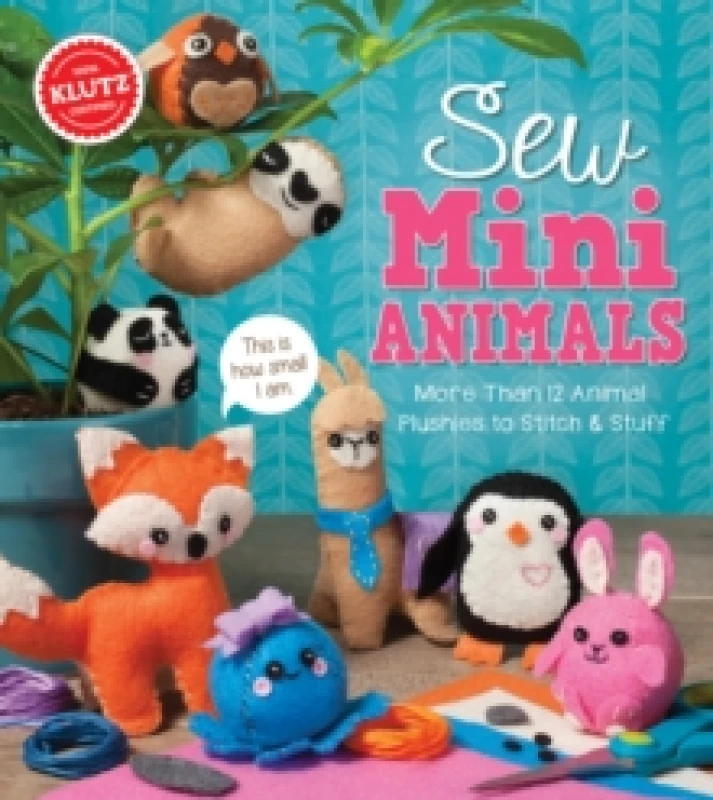 Image of Editors of Klutz Sew Mini Animals Book Multi unisex