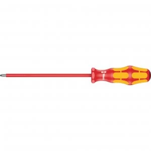 Image of Wera Kraftform 165I VDE Insulated Pozi Screwdriver PZ1 150mm