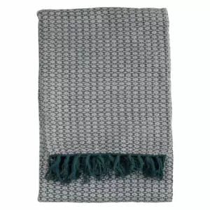 Image of Crossland Grove Tallia Metallic Throw Teal 1300x1700mm