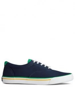Image of Sperry Striper Canvas Plimsolls