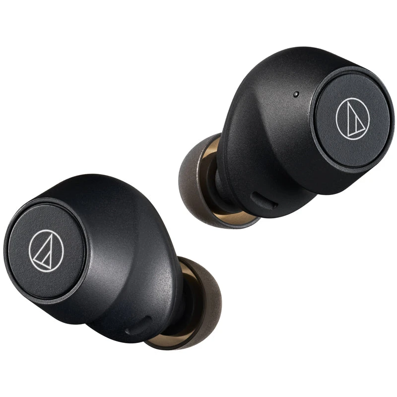 Image of Audio Technica Audio Technica ATH-CKS30TW+ Wireless Earbuds in Black One Size Unisex 4961310162610