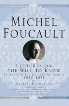 Image of Lectures on the Will to Know by M. Foucault Paperback