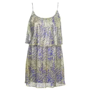 Image of Marciano LIQUID LEOPARD DRESS womens Dress in Multicolour. Sizes available:S,M,L,XS