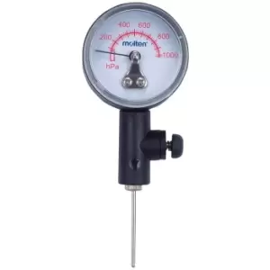 Image of Molten Pressure Gauge - Silver