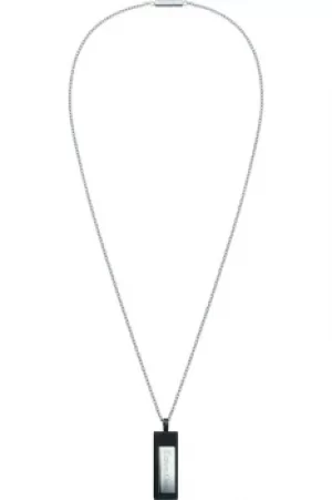 Image of Mens Calvin Klein Stainless Steel Dapper Necklace KJ7QBP280100