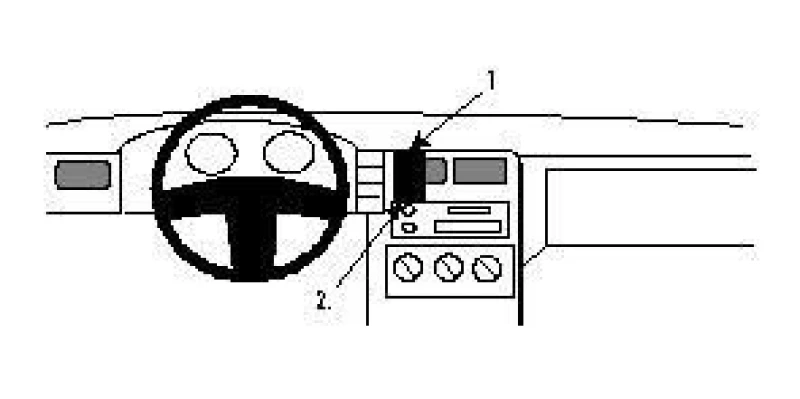 Image of Brodit ProClip Polo 95-97: ONLY for