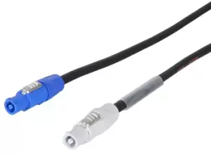 Image of Powercon to Powercon 2.5mm Titanex Rubber Cable - 10m