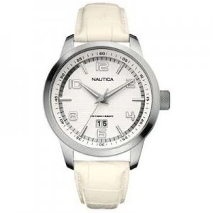 Image of Nautica Mens Ntc 400 Stainless Steel Watch - A13559G