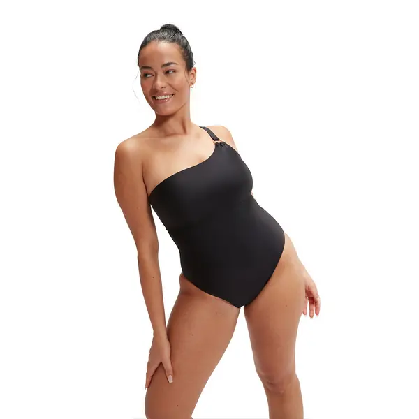 Image of Asymmetric Pool Swimsuit