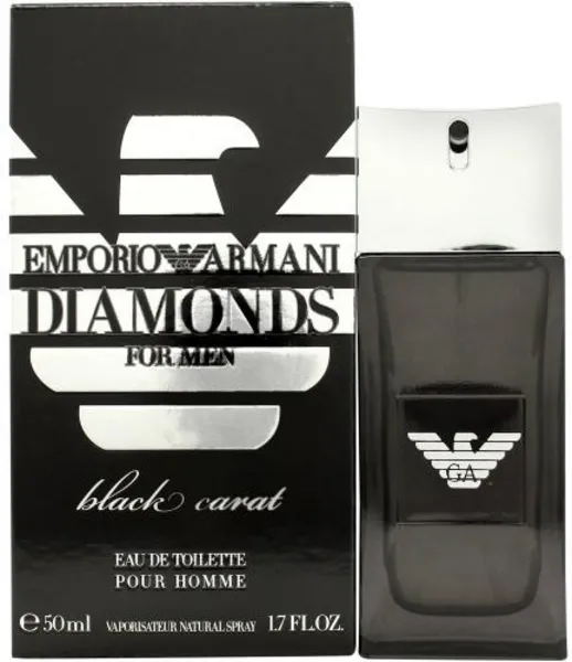 Image of Emporio Armani Black Carat Eau de Toilette For Him 50ml
