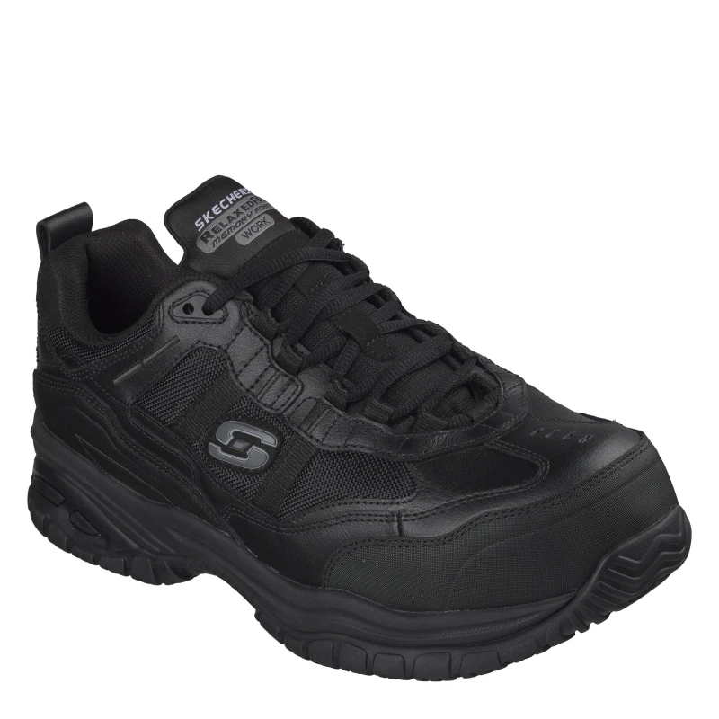 Image of Skechers Work Stride Mens Safety Shoes - Black 9.5