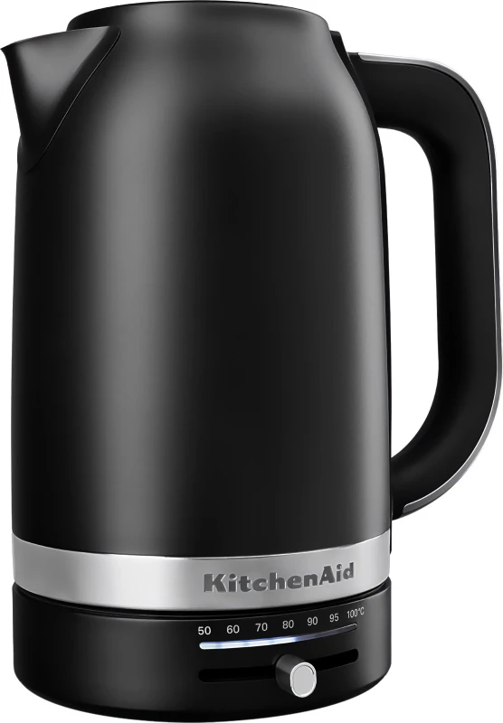 Image of KitchenAid 5KEK1701BBM Kettle with Temperature Selector - Matt Black