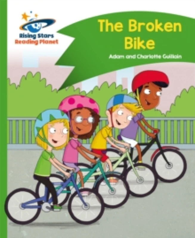 Image of Charlotte Guillain Reading Planet - The Broken Bike - Green: Comet Street Kids Book Multi unisex
