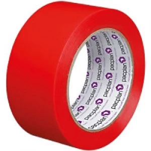 Image of Pacplan Lane Marking Tape LMT50R 50 mm x 33 m Red 18 Rolls