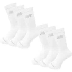 Image of New Balance Pack Crew Socks - White
