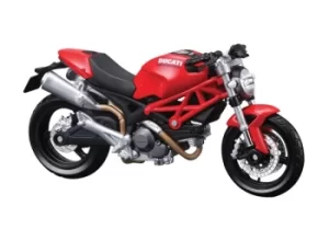 Image of MAISTO DUCATI MONSTER 696 MOTORCYCLE 1:12 Scale Model KIT MotorBike Super Build