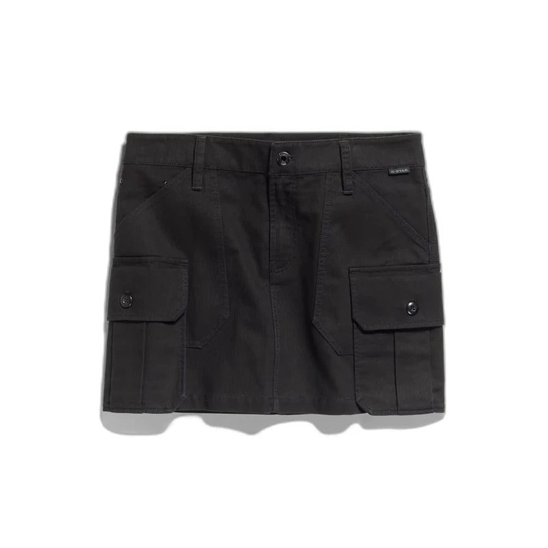 Image of G-Star Womens cargo mini skirt G-Star Noir Female 25
