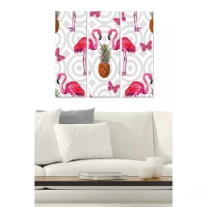 Image of MDF522675127 Multicolor Decorative MDF Painting (3 Pieces)