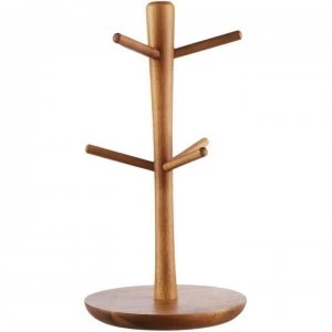 Image of Hotel Collection Acacia mug tree - Wood Colour