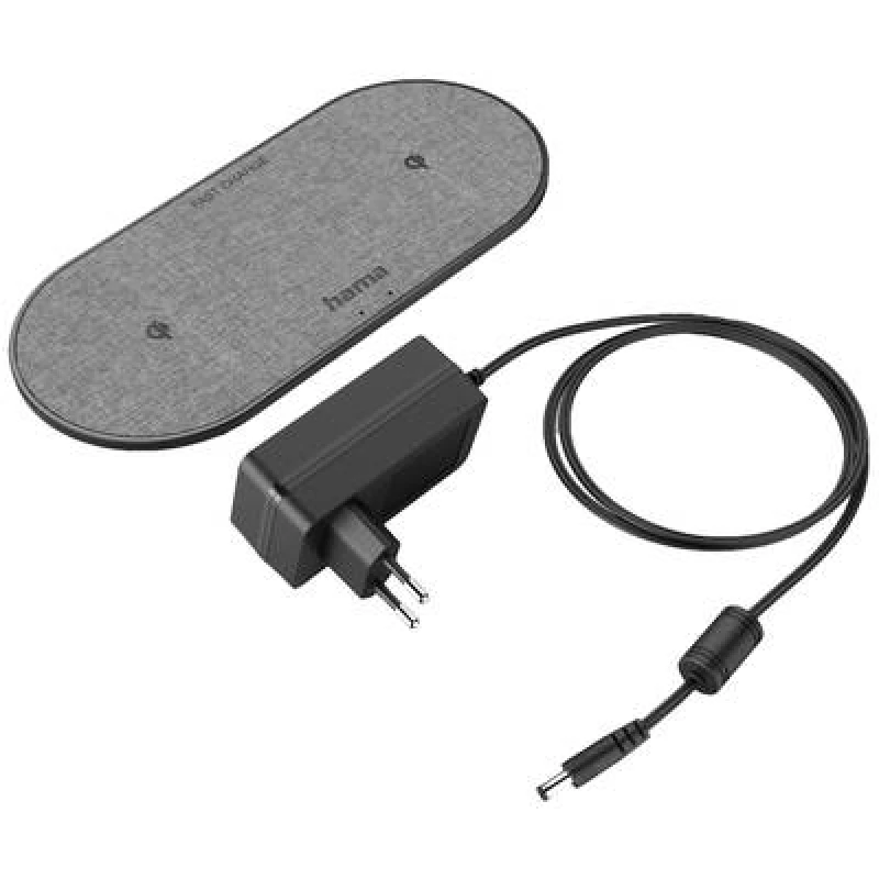 Image of Hama Hama Wireless charger 2000 mA 00201682 Outputs Inductive charging standard Black 00201682
