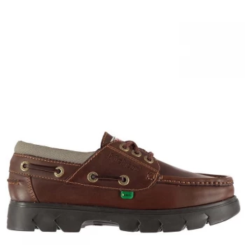Image of Kickers Lennon Boat Shoes - Brown
