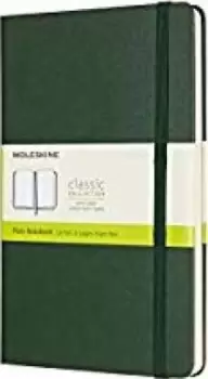 Image of Moleskine Large Plain Hardcover Notebook: Myrtle Green by Moleskine