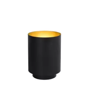 Image of Lucide Suzy Modern Table Lamp 12cm 1xE14 Black