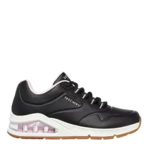 Image of Skechers Uno 2 2nd Best Womens Trainers - Black