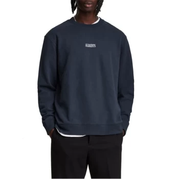 Image of AllSaints Opposition Crew - DEEP SPACE Blue