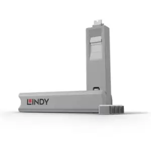 Image of Lindy USB Type C Port Blocker white