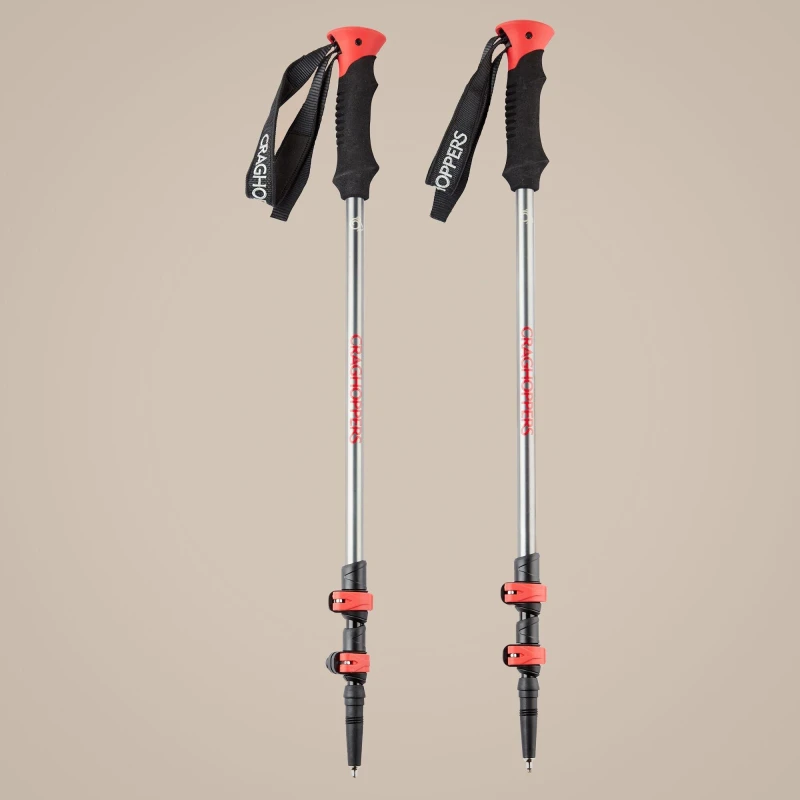 Image of Craghoppers Craghoppers Venture Walking Poles in Grey Grey One Size Unisex 5054904598038