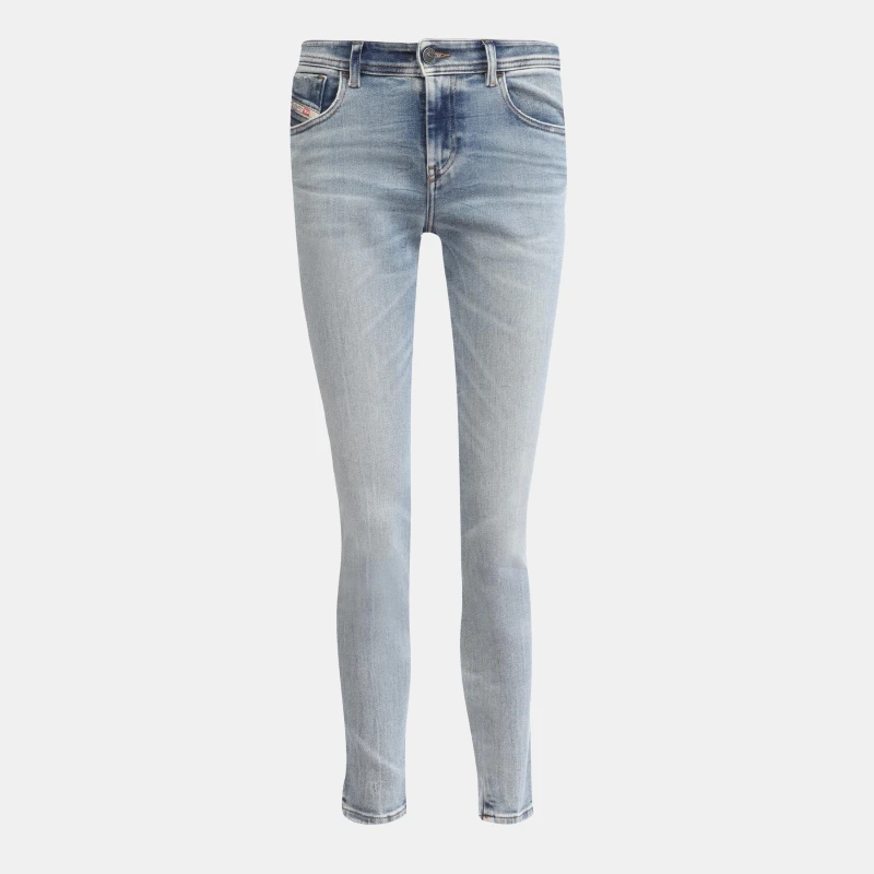 Image of Diesel 2017 Slandy Super-Skinny-Fit Jeans Blue female 25L