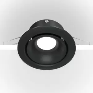 Image of Netlighting Yin Recessed Downlight Black GU10