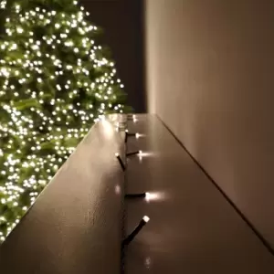 Image of 200 LED 20m Premier Christmas Indoor Outdoor Multi Function Battery Operated String Lights with Timer in Warm White