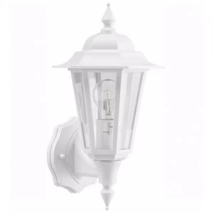 Image of Greenbrook Traditional White Porch Wall Lantern