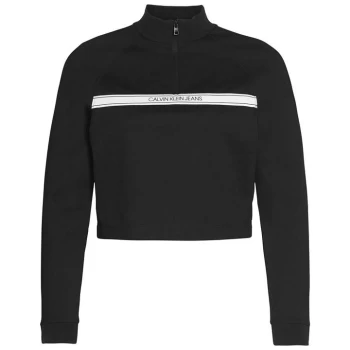 Image of Calvin Klein Jeans Milano Tape Sweater - BAE BLACK