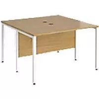 Image of Dams International Desk MB1212BWHO 1,200 x 1,200 x 725 mm