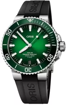 Image of Oris Watch Aquis Date Calibre 400 Green