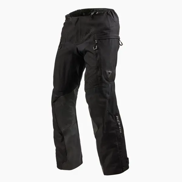 Image of REV'IT! Continent Short Black Motorcycle Pants Size L