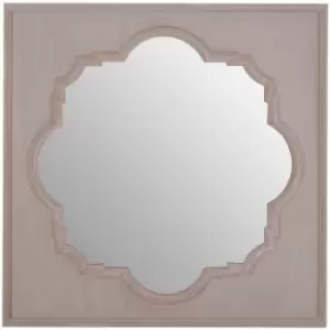 Image of Fossil grey / Antique Taupe Wall Mirror For Bedroom / Hallway / Living Room Luxurious and Antiquated Look w95 x d3 x h95cm - Premier Housewares