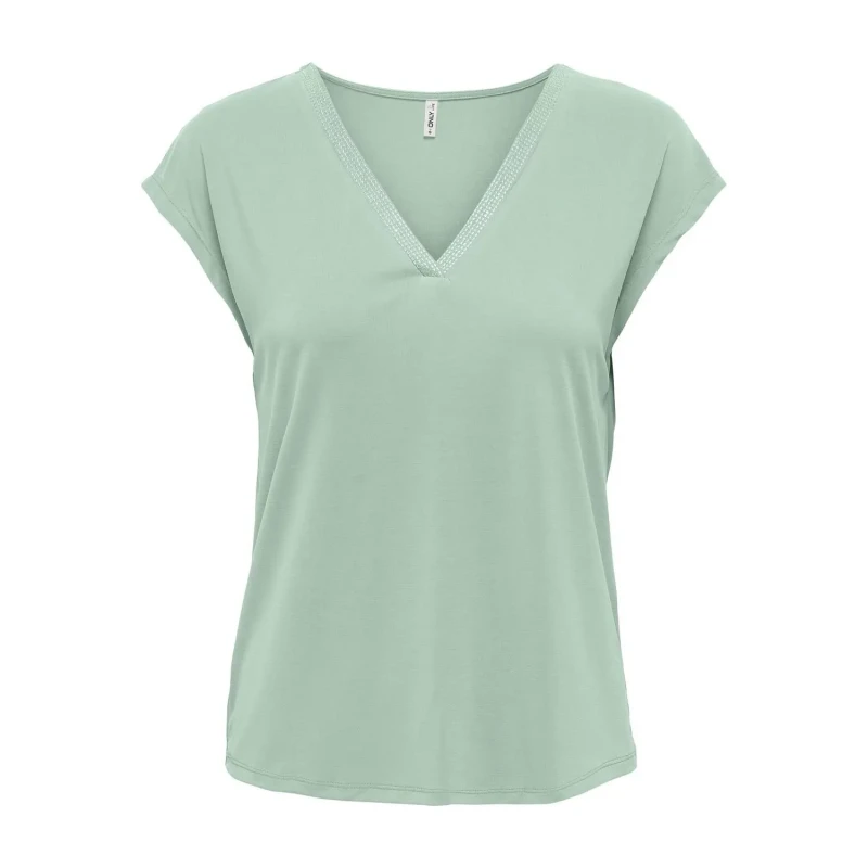 Image of Only Womens T-Shirt Only Free Life Vert Female M