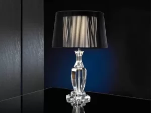 Image of Corinto Crystal Table Lamp Chrome, E27