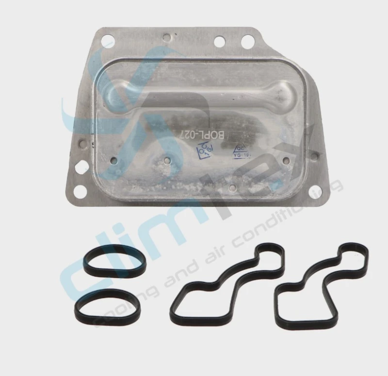 Image of CLIMTEX CH8-166 Oil Cooler with gaskets/seals Aluminium Oil Cooler,engine oil (469)