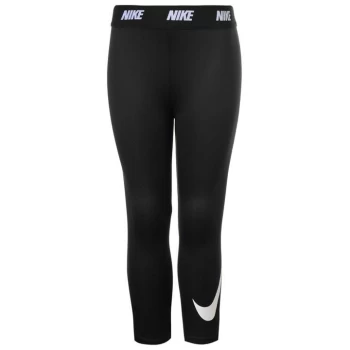 Image of Nike Swoosh Leggings Infant Girls - Black