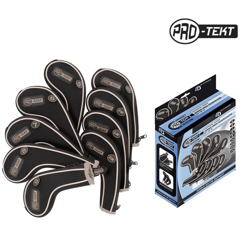 Image of Pro Tekt Deluxe Zip Iron Set Silver unisex 3-SW